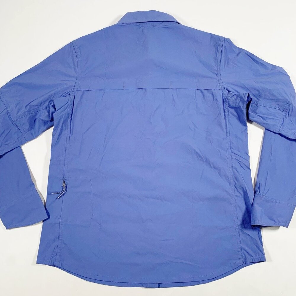 NEW REI Sahara Long-Sleeve Shirt NWT M Purple Hiking Trail Vented UPF 50 - Picture 10 of 15